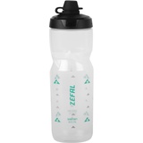 Zéfal ZEFAL Sense Soft No Mud Fahrradflasche – Trinkflasche Fahrrad - MTB-Flasche mit Schlammschutz - Sport-Wasserflasche ohne BPA - Transluzent, 800ml