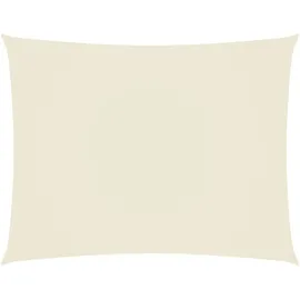 vidaXL Sonnensegel Oxford-Gewebe Rechteckig 4x6 m Creme