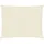 vidaXL Sonnensegel Oxford-Gewebe Rechteckig 4x6 m Creme