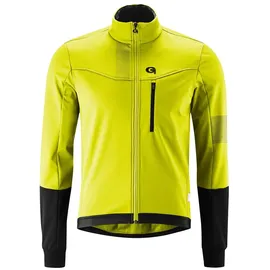 Gonso Valaff Herren Fahrradjacke, Wasserabweisende Softshelljacke, Winddicht, G-Shell für optimale Wärmeisolierung, Enganliegende Passform, PFC-frei