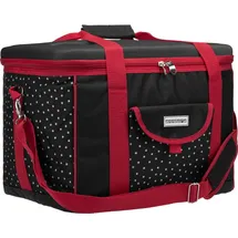 anndora Kühltasche 40 l Schwarz/Weiß