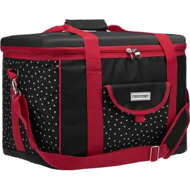anndora Kühltasche 40 l Schwarz/Weiß