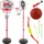 Kruzzel Basketballkorb- und Bogenschießstand-Set 2 in 1 mit Zubehör 23415