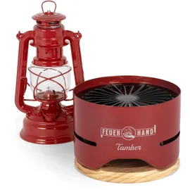Feuerhand Tischgrill Tamber ruby red