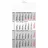 Adina 2026 Adina Wandkalender Viermonatskalender mit Tagesanzeiger 60x30cm
