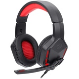 Redragon H220 Kopfhörer mit integriertem Mikrofon, Lautstärkeregler, Mikrofon und Hintergrundbeleuchtung, Rot