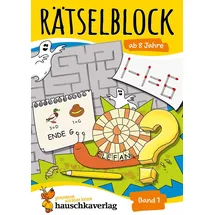 Hauschka Verlag Rätselblock ab 8 Jahre - Band 1