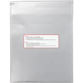 AccuCell Lipo Schutzbeutel klein 23x18cm Silber