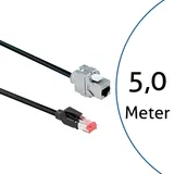 Bachmann CAT6A RJ45 Leitung 5m Buchse/Stecker