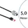 Bachmann CAT6A RJ45 Leitung 5m Buchse/Stecker