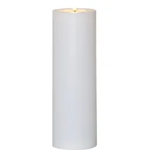 Star Trading LED Kerze Flamme Rak 32,5 cm Weiß