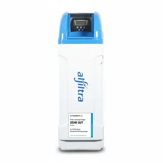 ALFILTRA Wasserenthärtungsanlage - Basic 40 - Kompakte Entkalkungsanlage für weiches Wasser, Salzsparend, einfache Installation, automatisch, für 2 bis 5 Personen - Deutsche Qualitätsmarke