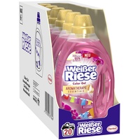 Weißer Riese Color Gel Aromath. Malays. Orchidee & Sandelholz, 6er Pack (6 x 1 l)