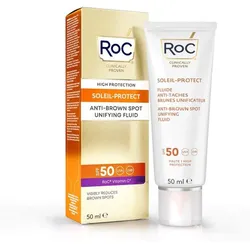 RoC - Soleil-Protect Harmonisierendes Anti-Flecken - Reduziert Pigmentflecken - UVA/UVB-Schutz