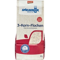 Spielberger 3-Korn-Flocken demeter 500g