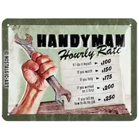 Nostalgic Art Nostalgic-Art Retro Blechschild, 15 x 20 cm,