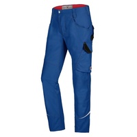 BP 1980-570-13 Schmale Arbeitshose - Schlanke Silhouette - Stretchmaterial - Elastischer Rücken - 65% Polyester, 35% Baumwolle - Normale Passform - Größe: 54n - Farbe: königsblau