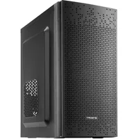 Tacens Anima AC6, Kompaktes Micro ATX PC Gehäuse, Front Mesh Kühlung, USB 3.0, Schwarz