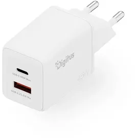 Digitus USB Ladegerät GaN 45W 1x USB-C, 1x USB-A