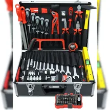 FAMEX Alu Werkzeugkoffer 164-tlg. grau