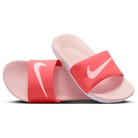 Nike Kawa Badelatschen Jungen 800 - magic ember/echo pink-white 29.5