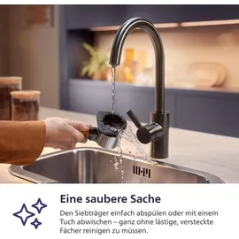 Philips Baristina Espressomaschine BAR320/00 mit Bean Swap Naturweiß / Weiß