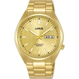 Seiko Lorus Herren-Uhr Automatik Goldauflage mit Metallband RL498AX9