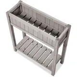 butenkist Hochbeet Dete Holz mit Pflanzvlies 75 x 28 x 85 cm