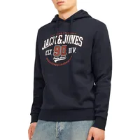 JACK & JONES Logo 2 Col Kapuzenpullover Dark Navy M