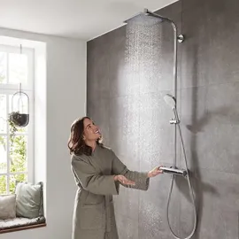 Hansgrohe Crometta E Showerpipe 240 1jet EcoSmart chrom 27281000