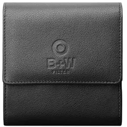 B&W Group B+W - Tasche für Filter - Rindsleder - Schwarz