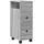 vidaXL Badschrank Schmal mit Rollen Grau Sonoma Holzwerkstoff