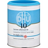 DHU-ARZNEIMITTEL BIOCHEMIE DHU 10 Natrium sulfuricum D 6
