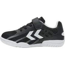hummel Root Elite Handballschuhe mit Klettverschluss Kinder black 28