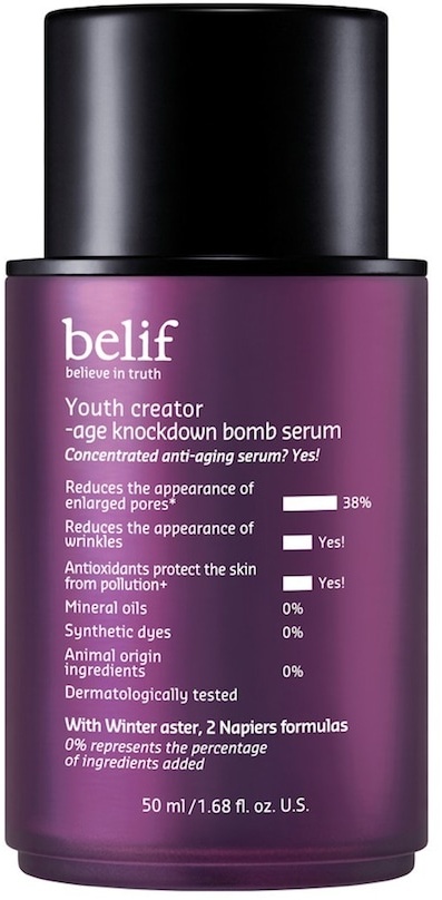 belif Youth creator - age knockdown bomb serum Anti-Aging Gesichtsserum 50 ml
