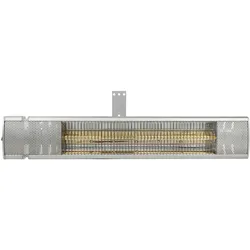 Tristar Terassenheizer Wandmontage KA 5277 2000 W Goldrohr Silbern