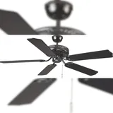 DEKO BC 868 132 cm Deckenventilator Schwarz