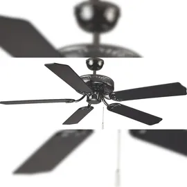 DEKO BC 868 132 cm Deckenventilator Schwarz