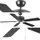 DEKO BC 868 132 cm Deckenventilator Schwarz