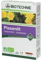 Biotechnie Pissenlit Bio Ampoule(S) Buvable(S) 20x10 ml