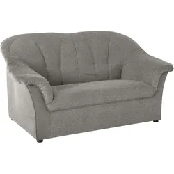 2-Sitzer DOMO COLLECTION "Pegnitz", grau, B:155cm H:82cm T:82cm, 100% Polyester, Sofas