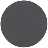 LINDDNA Untersetzer Nupo Circle Leder Grau Anthrazit