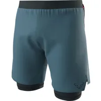 Dynafit Alpine Pro 2-in-1-shorts - Mallard Blue - M