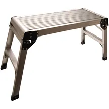 BGS Arbeitspodest Aluminium 760x300x495 mm Silber faltbar