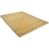 TOM TAILOR Teppich »Geometric«, rechteckig, 530519-31 goldfarben 7 mm