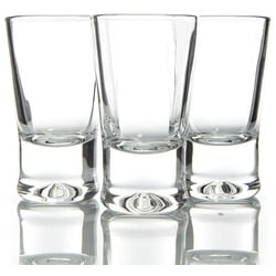 BigDean Schnapsglas 6 x Schnapsgläser 2cl Shotgläser Spülmaschinenfest Stamperl, Glas