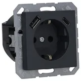 Jung Schuko-Steckdose anthrazit 1 St.