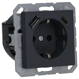 Jung Schuko-Steckdose anthrazit 1 St.