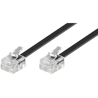 Goobay 50317 Modular-Kabel (2x RJ11 Stecker, 4-polig, belegt) 3m,
