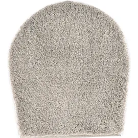 GRUND Badteppich MELANGE Taupe, 47x50 cm Deckelbezug